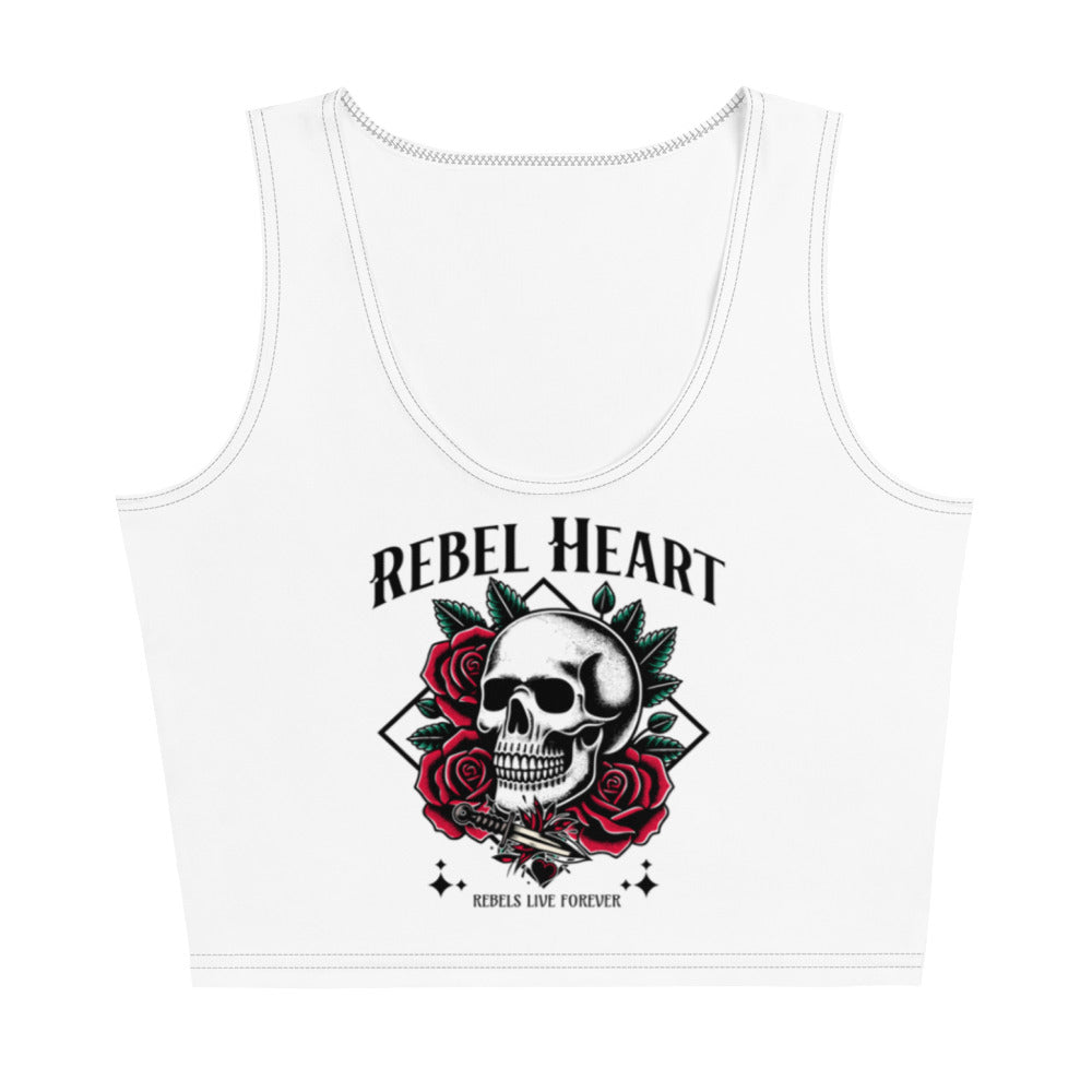 Rebel Heart cropped tank