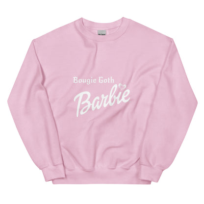 Bougie Goth Barbie crew sweater