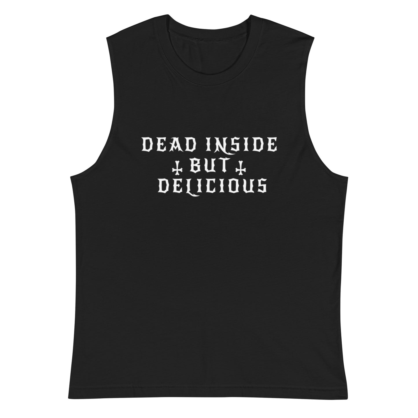 Dead Inside but Delicious muscle tank