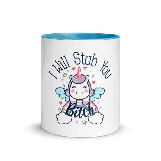 Bitch I Will Stab You coffee mug