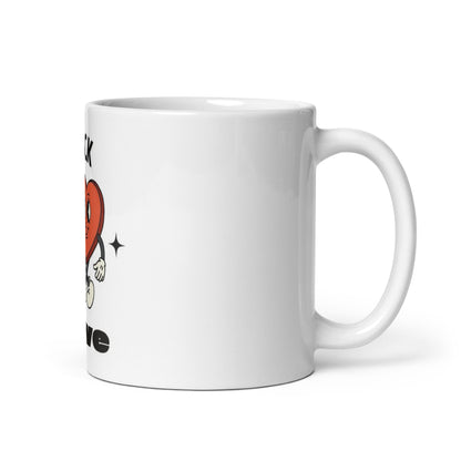 Fuck Love coffee mug