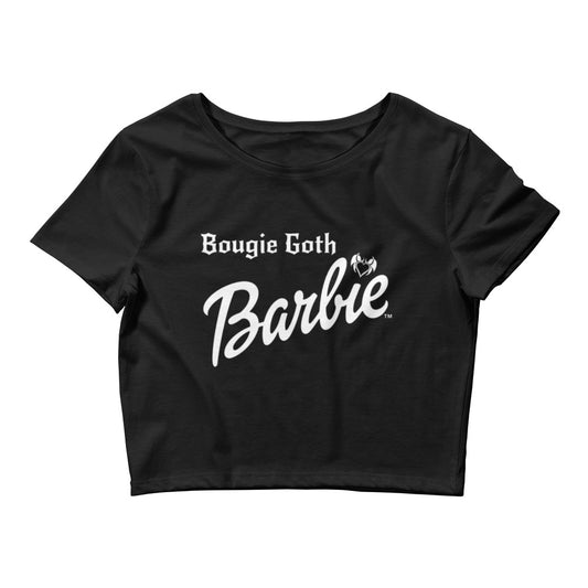 Bougie Goth Barbie crop top