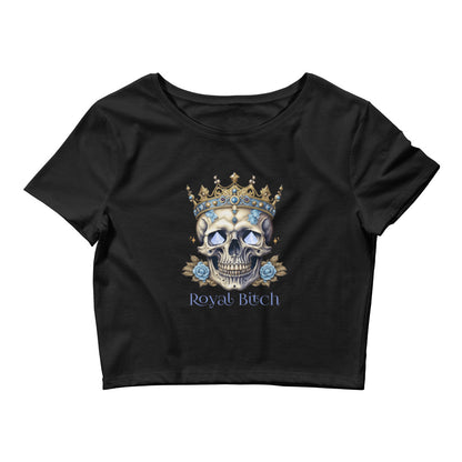 Royal Bitch crop top