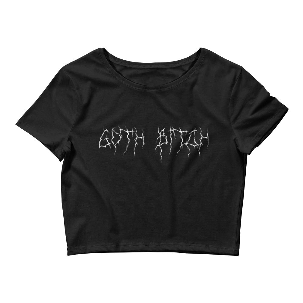 Goth Bitch crop top