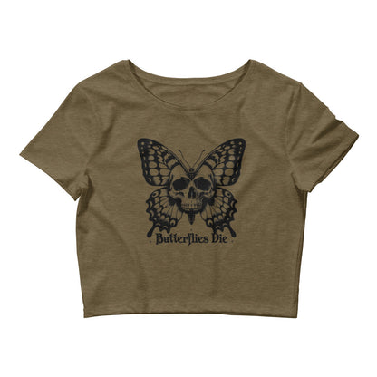 Butterflies Die crop top