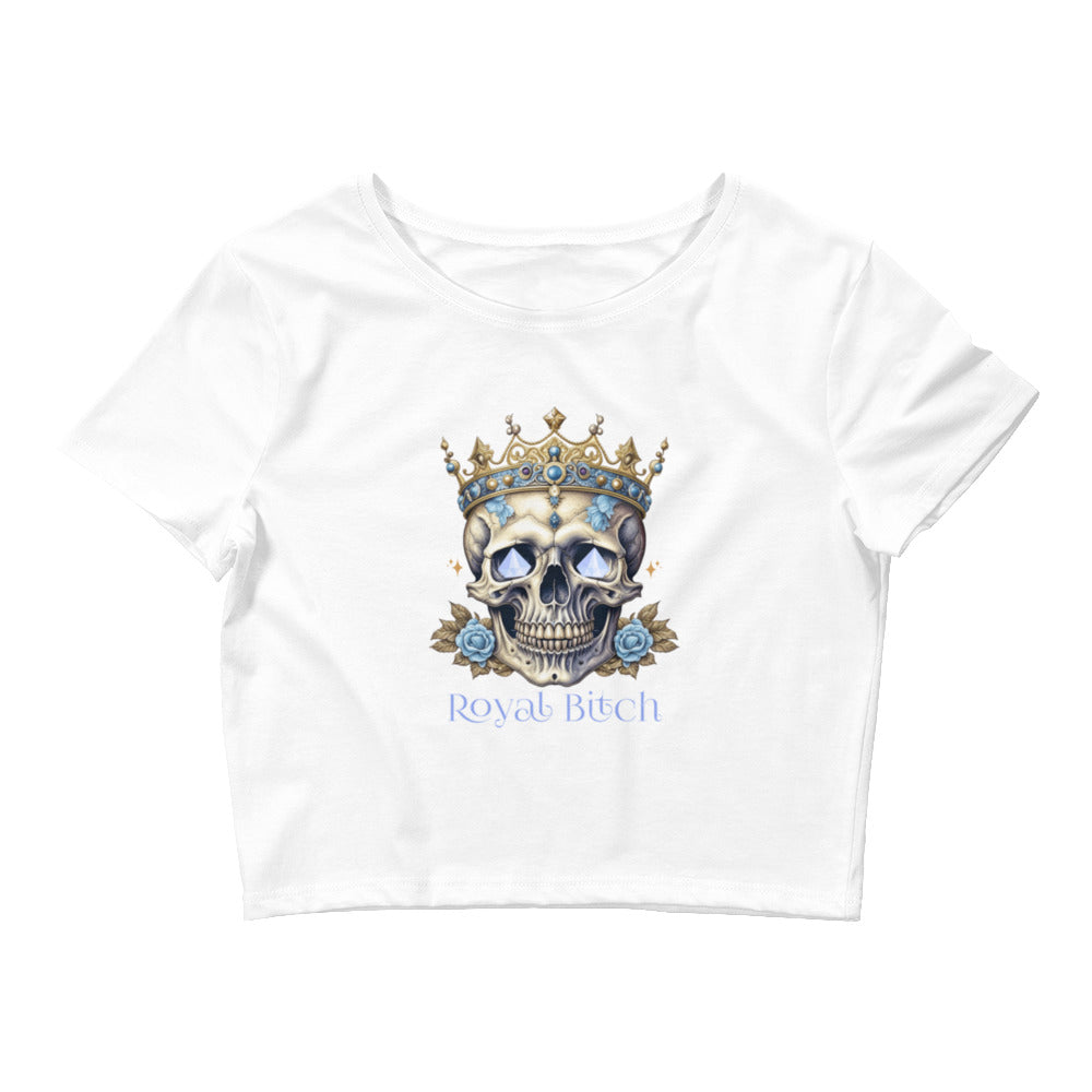 Royal Bitch crop top