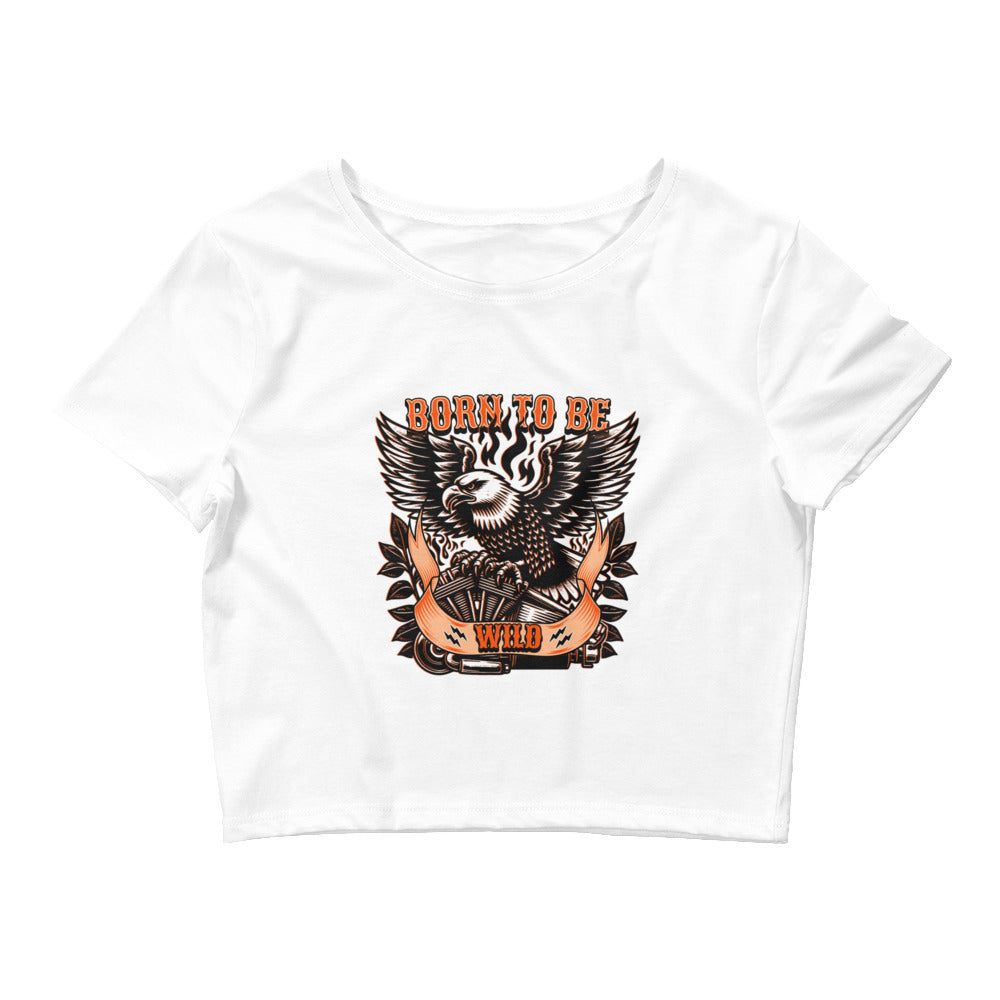 Born To Be Wild crop top