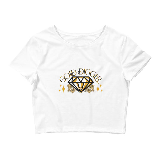 Gold Digger crop top