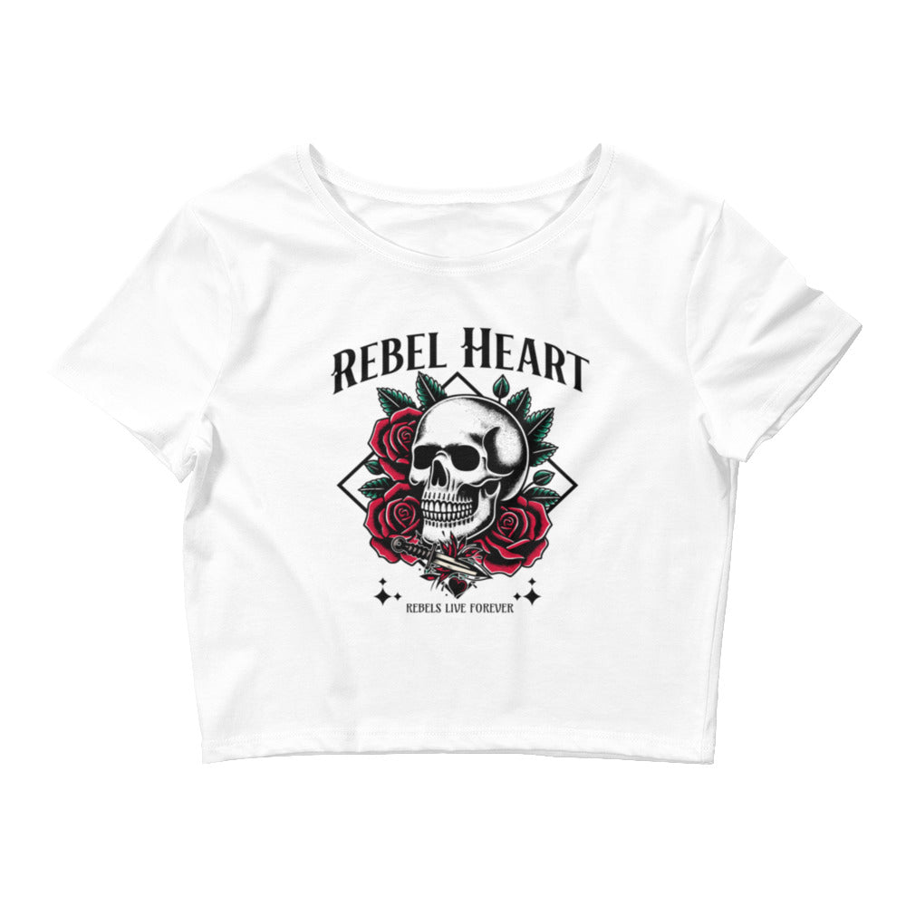 Rebel Heart crop top