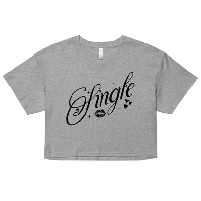 Single crop top tee