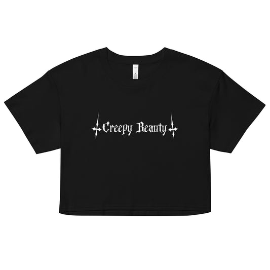 Creepy Beauty crop top tee