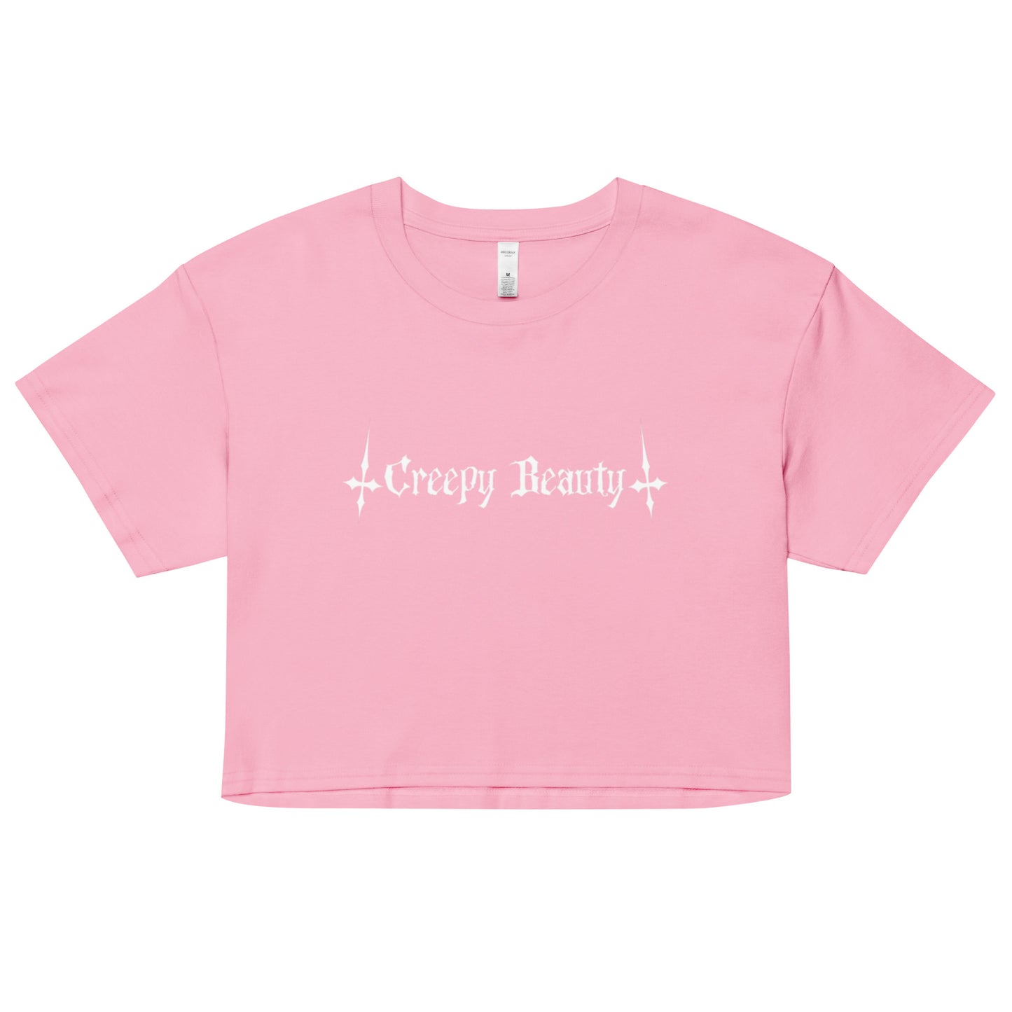 Creepy Beauty crop top tee