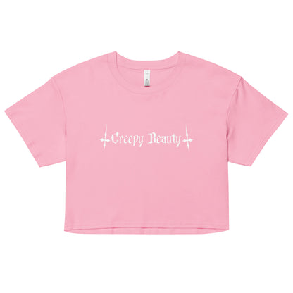 Creepy Beauty crop top tee