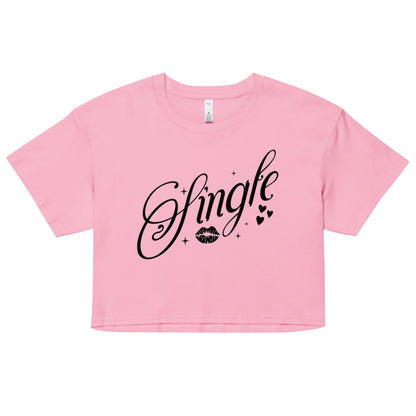 Single crop top tee