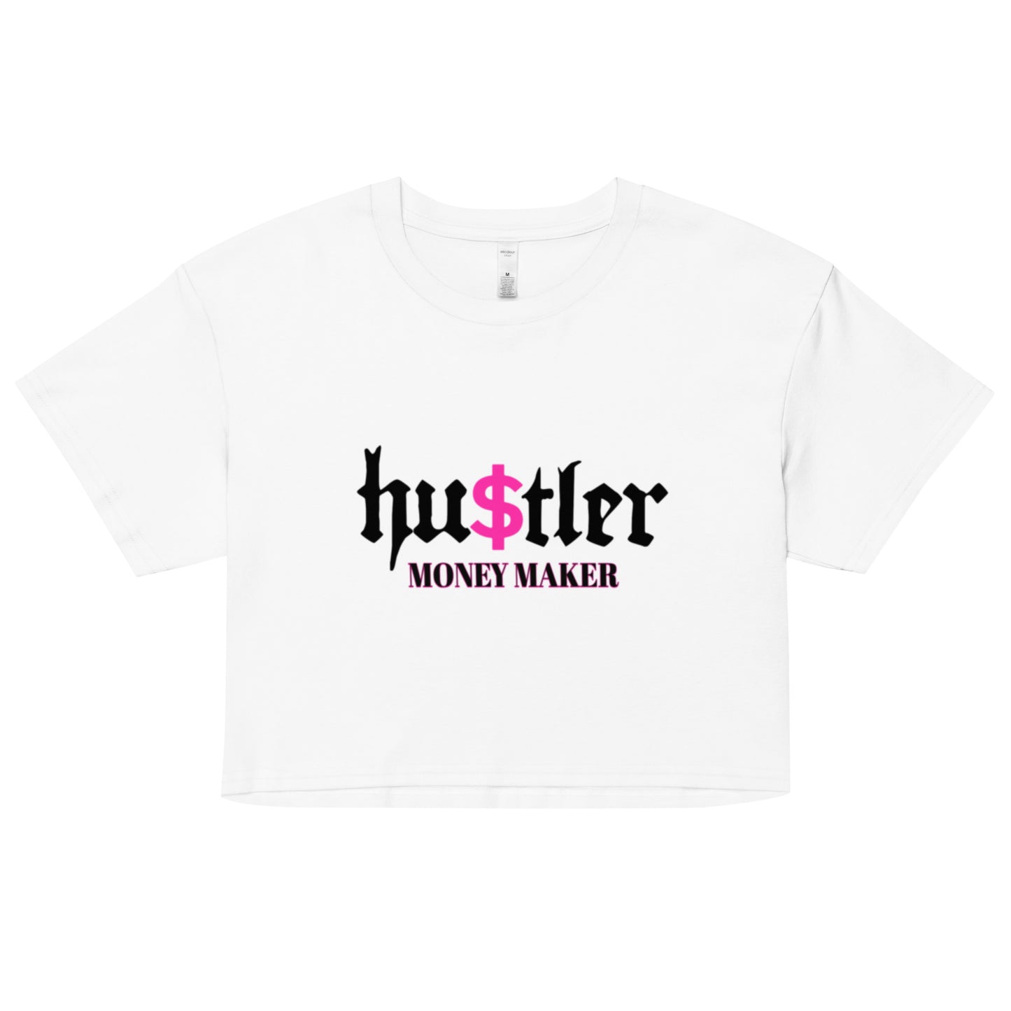 Hustler crop top tee