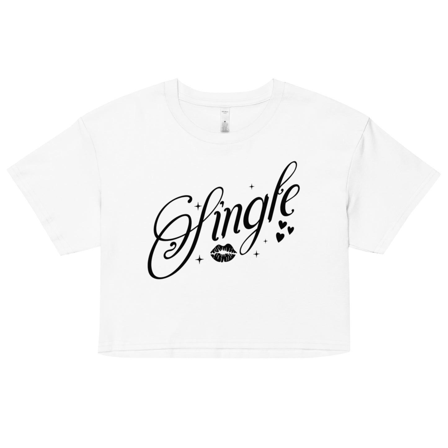 Single crop top tee