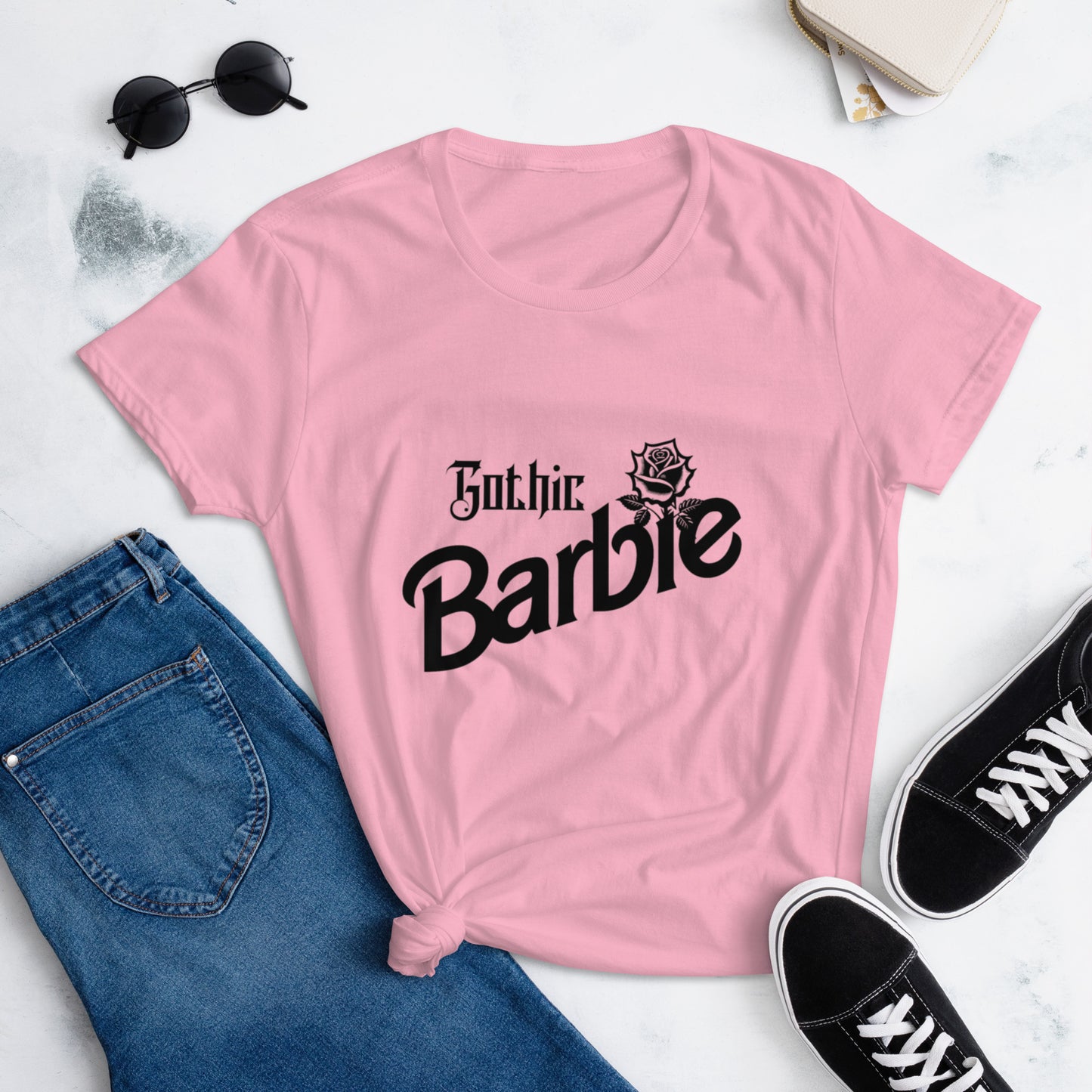 Gothic Barbie tee