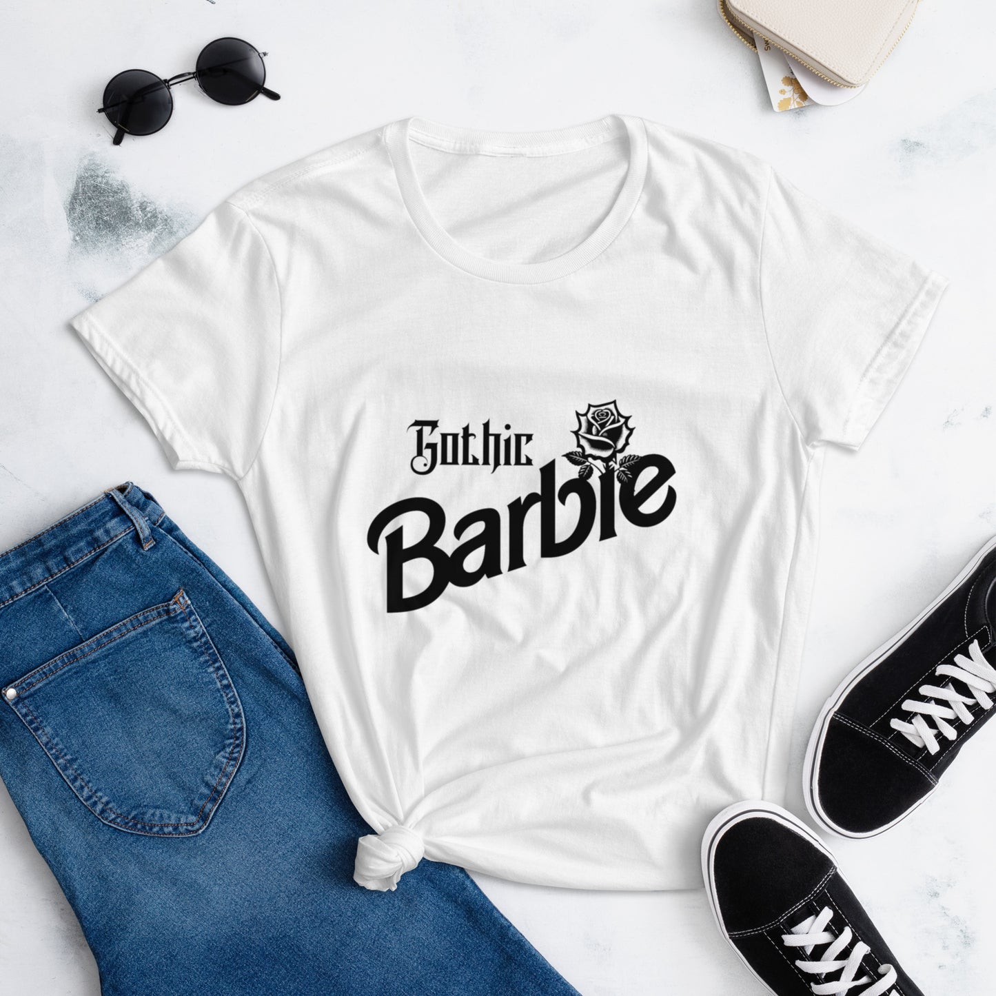 Gothic Barbie tee